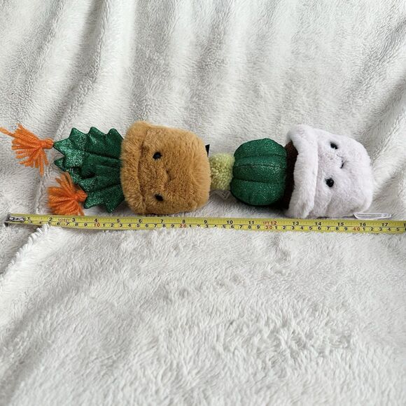 FAO Schwarz Sparklers Lot Of 2 Potted Plant Cactus Stuffed Toy - Picture 5 of 5